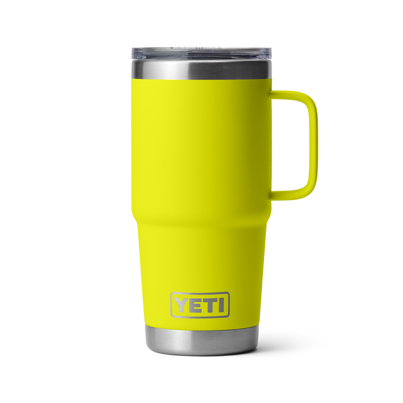 Taza de viaje YETI Rambler 20 oz Firefly Yellow - Vista frontal
