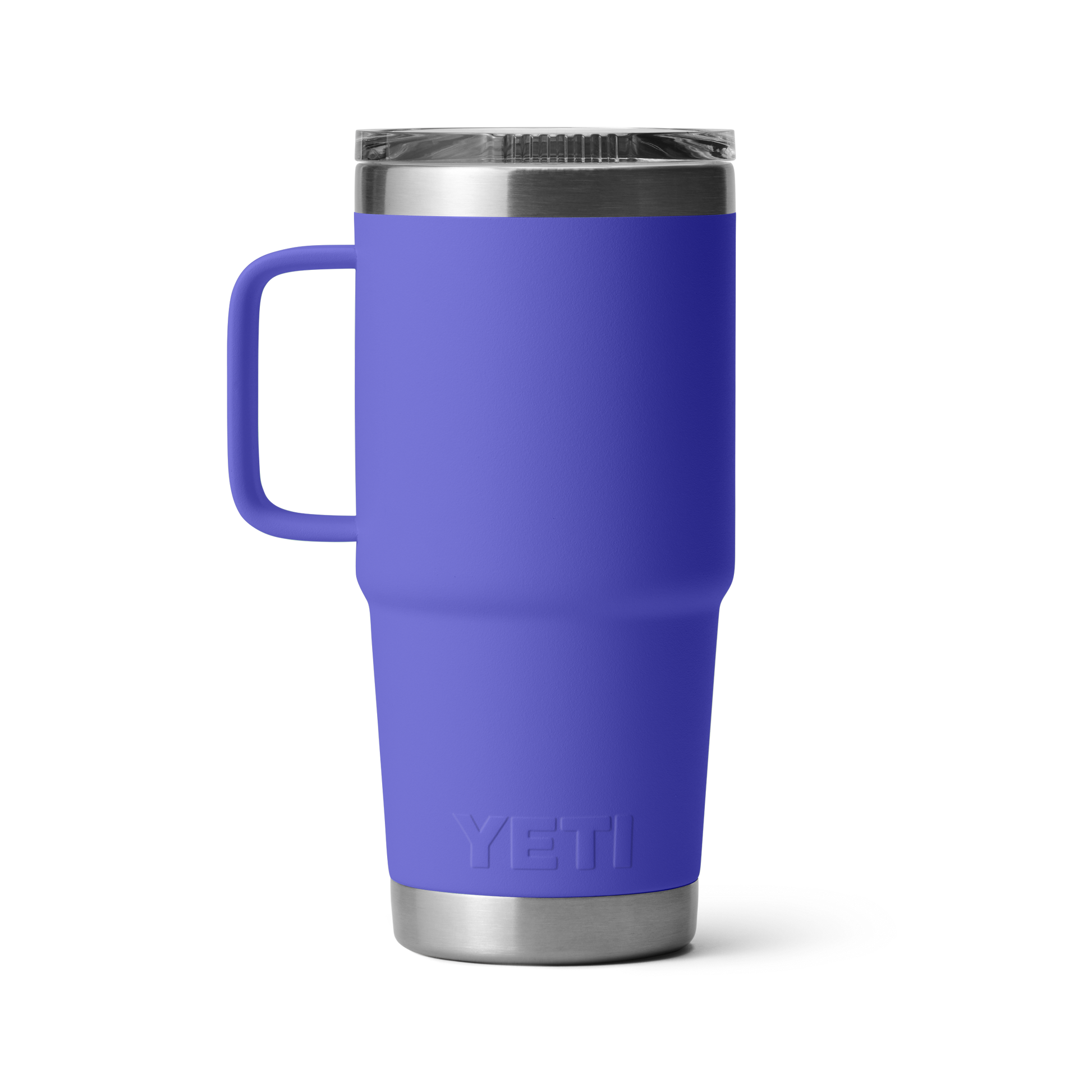 Taza de viaje YETI Rambler 20 oz Ultramarine Violet - Vista posterior
