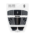 Grip Slater Designs Action 5 Piece negro en embalaje original con logo BLOOM, texto Drawing New Lines y aviso Made from Algae, packaging reciclable con tintas de soja y símbolo reciclar.