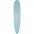 Tabla Surftech Takayama Noah Comp 9'0 vista superior deck color azul claro, longboard noserider con nose ancho y diseño limpio.