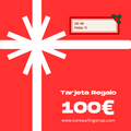 Tarjeta regalo digital personalizable por valor de 100€ para compras en Coresurfing Shop