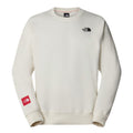 Sudadera The North Face Axys Crew Blanca expuesta