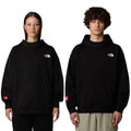 Mujer y Hombre con la Sudadera con capucha AXYS Hoodie TNF Black de The North Face Negra