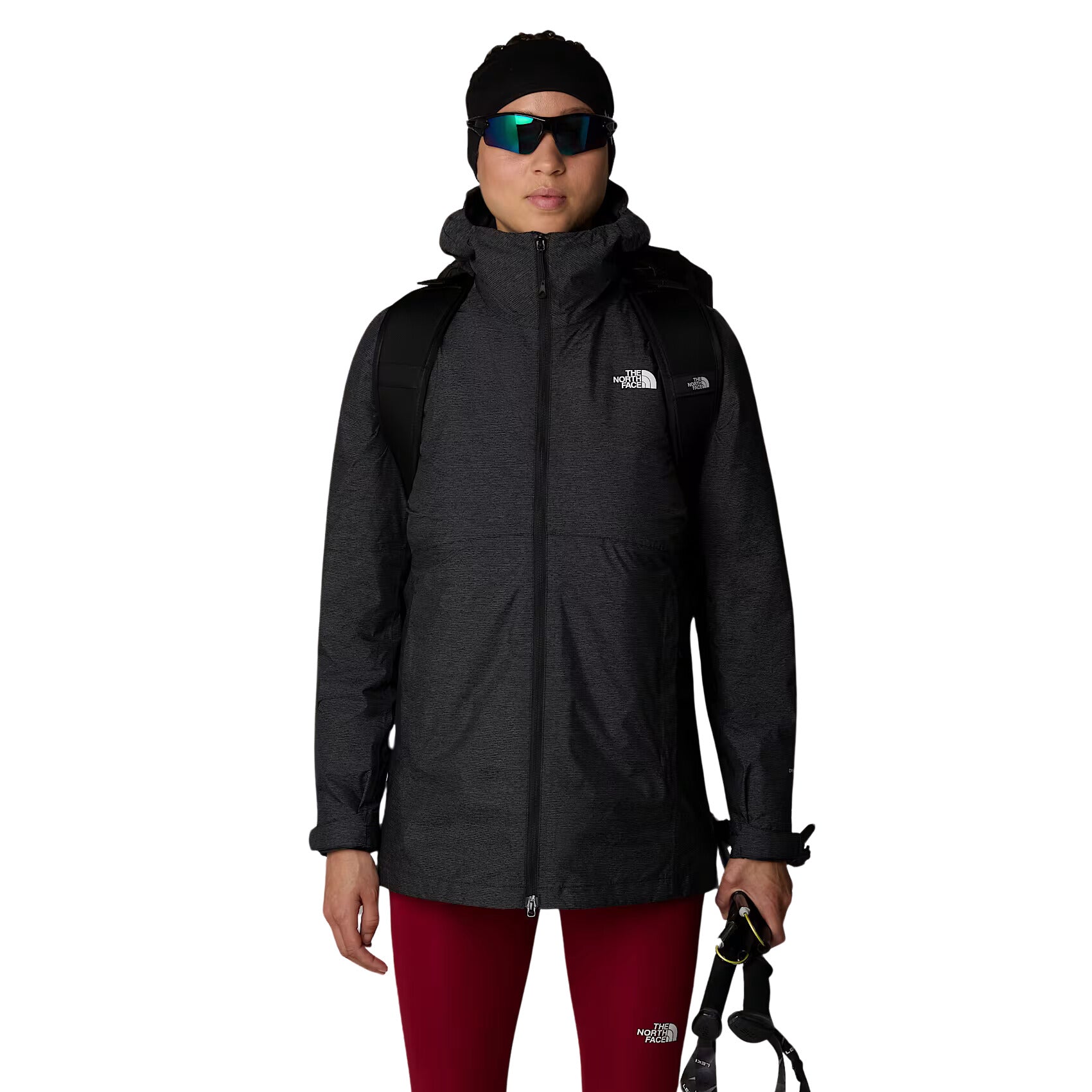 Hombre con la Mochila The North Face Base Camp Duffel - S Negra