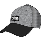 Gorra The North Face Deep Fit Mudder Trucker en color negro y gris medio, diseño clásico de camionero.