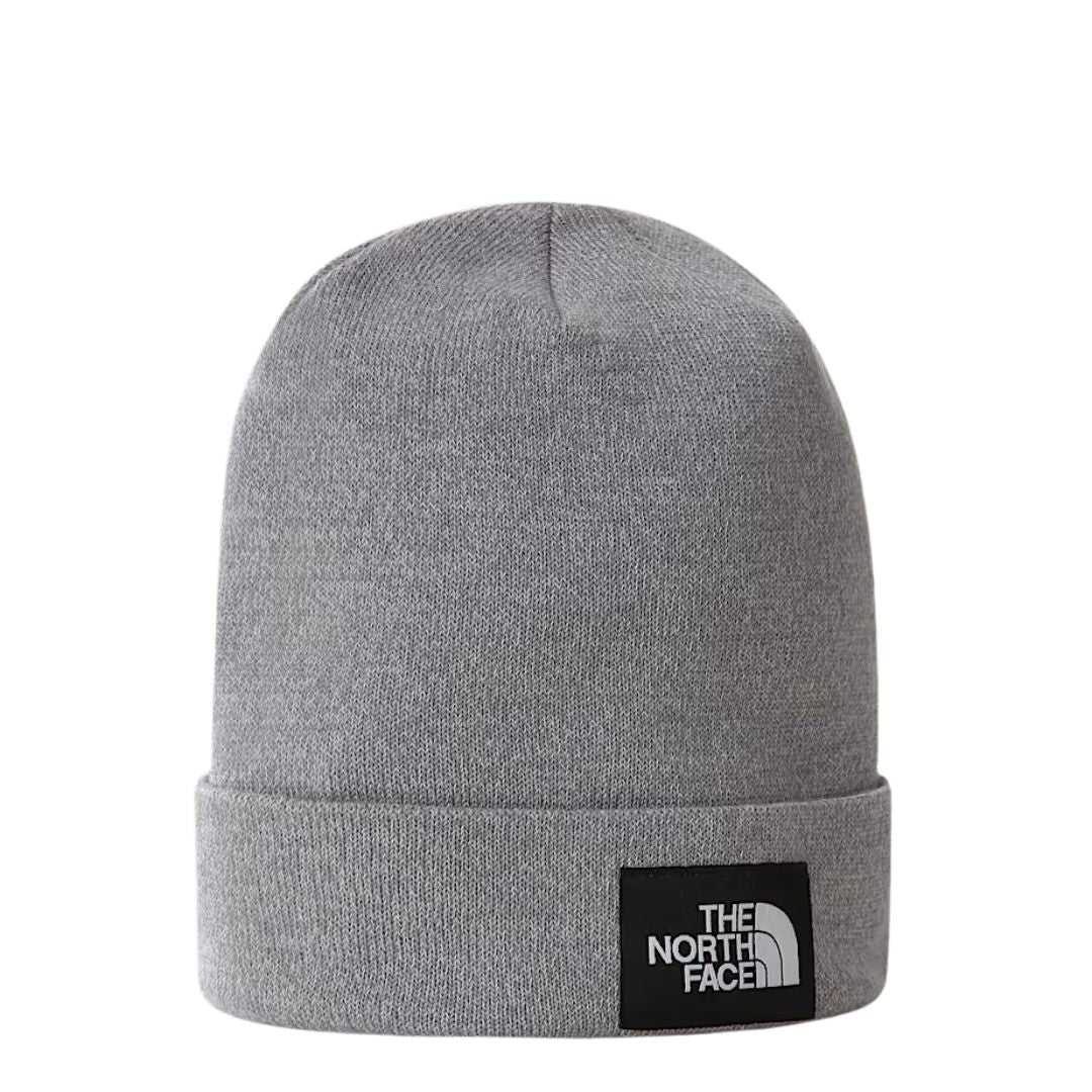 Gorro The North Face Dock Worker Recycled Beanie TNF Light Grey Heather vista producto completo