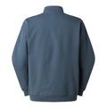 Sudadera The North Face Essential Light Relaxed 1/4 Zip Crew color granite grey vista trasera.