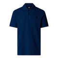 Polo The North Face Essential Regular azul Estate Blue, vista frontal sin modelo.