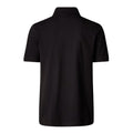 Polo The North Face Essential Regular negro TNF Black, vista trasera sin modelo.