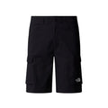 Pantalón corto cargo The North Face Exploration en color negro, vista frontal.