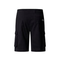 Pantalón corto cargo The North Face Exploration negro, vista trasera.