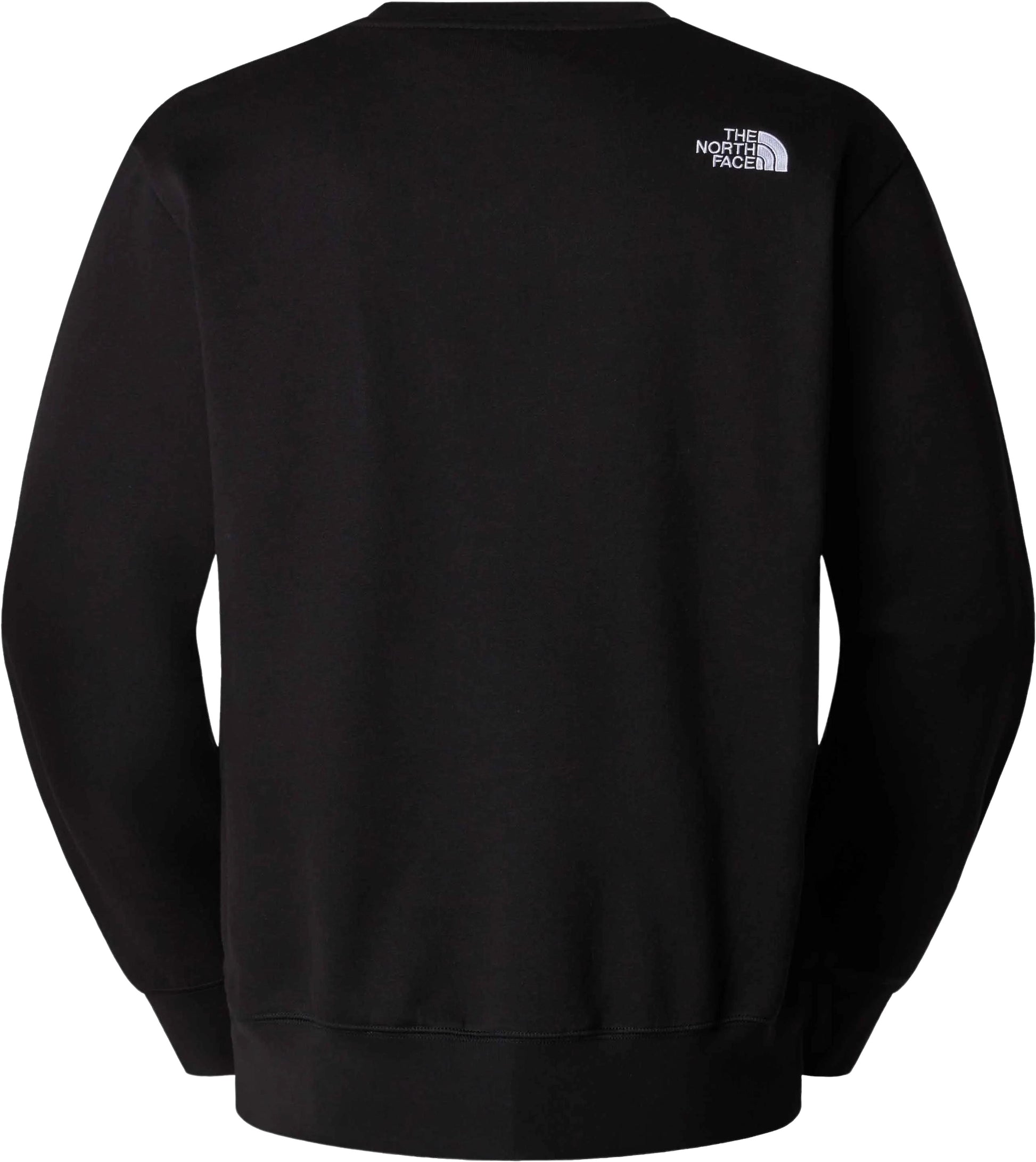 Sudadera The North Face Essential Relaxed Crew Negra espalda