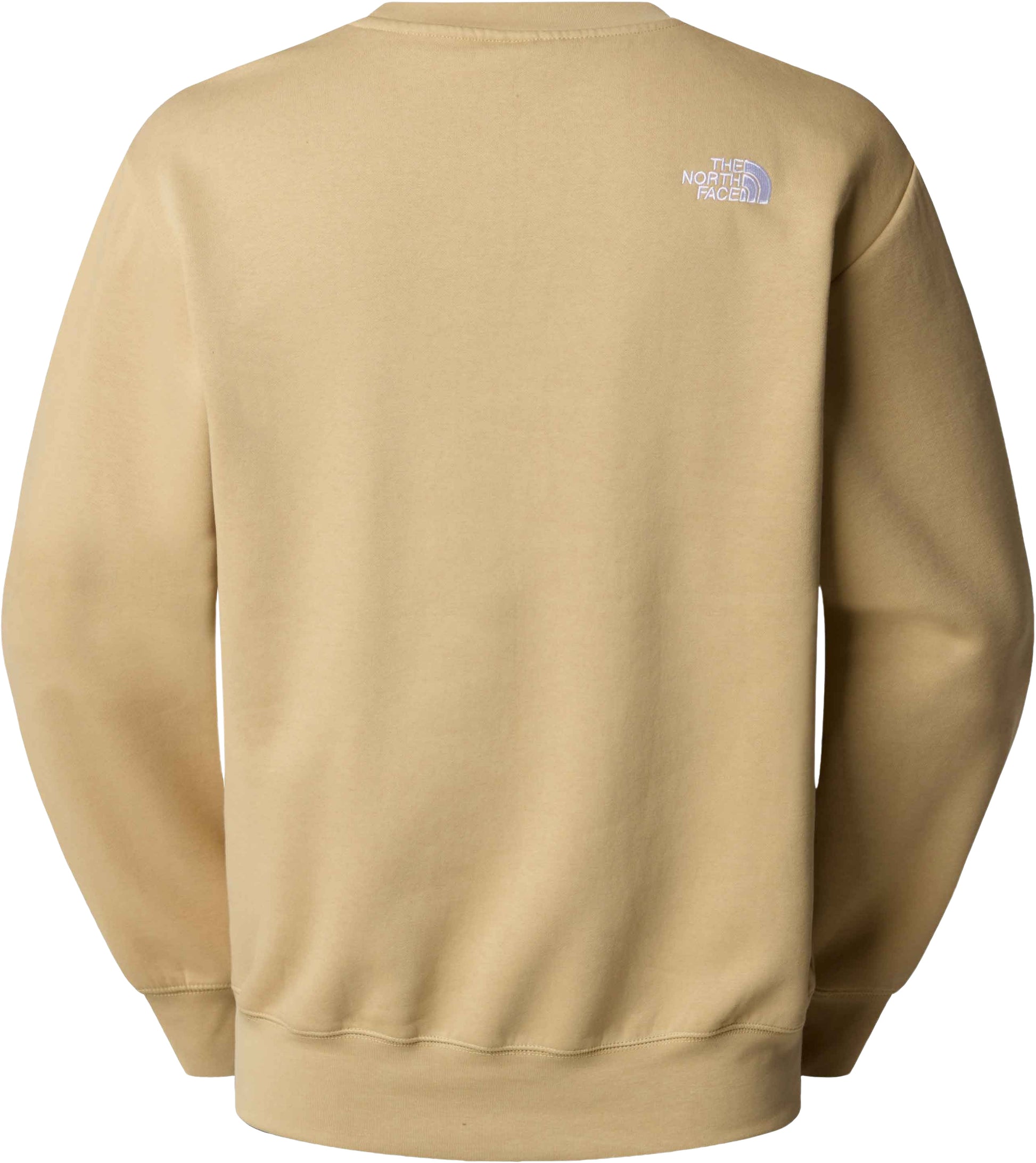 Sudadera The North Face Essential Relaxed Crew Caqui espalda