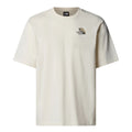 Camiseta THE NORTH FACE Flower Dome Relaxed Graphic Tee color blanco White Dune, vista frontal.