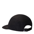 Gorra The North Face GORE-TEX Ballcap color TNF Black vista lateral, mostrando el perfil bajo y la visera estructurada.