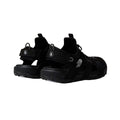 Vista trasera de las sandalias The North Face Explore Camp Shandal en color negro TNF Black.