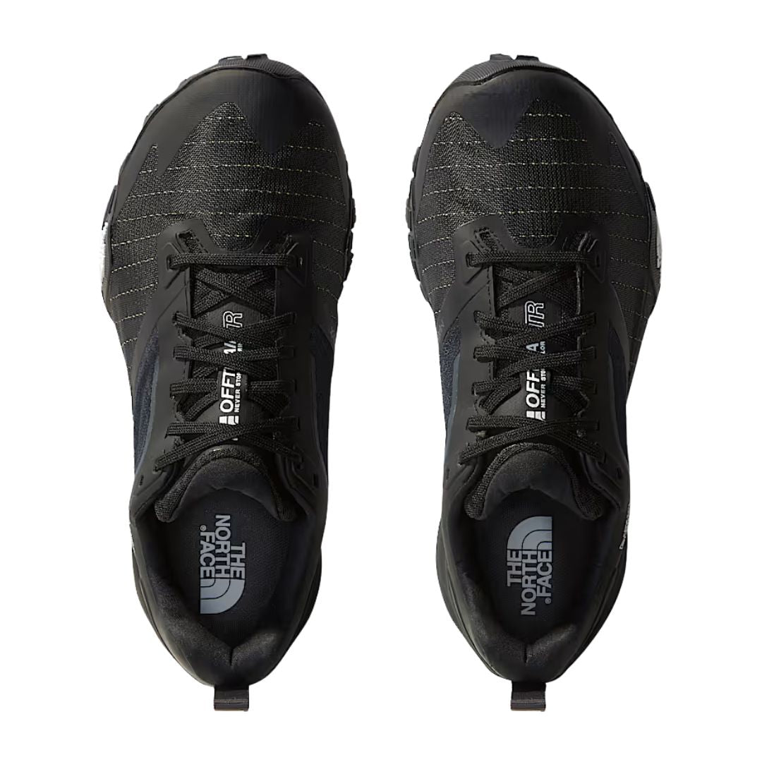 Vista superior de las zapatillas The North Face Offtrail TR GORE-TEX® en color TFN Black TFN Black.
