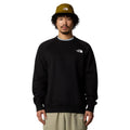 Hombre con Sudadera The North Face Raglan Redbox Crew Negra frontal