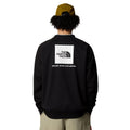 Hombre con Sudadera The North Face Raglan Redbox Crew Negra