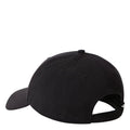 Gorra The North Face Recycled 66 Classic Hat color tfn black tfn white vista trasera con cierre ajustable.