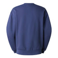 Sudadera THE NORTH FACE Red Box Crew en color Lunar Blue, vista de producto en plano posterior.