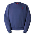 Sudadera THE NORTH FACE Red Box Crew en color Lunar Blue, vista de producto en plano frontal.