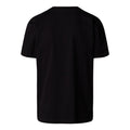 Espalda de la camiseta The North Face S/S Heavyweight Relaxed Tee en color TNF Black