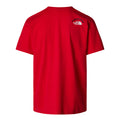 Espalda de la Camiseta The North Face S/S Tee Expedition System Graphic Roja