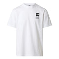 Camiseta The North Face TNF Celebration Relaxed Short Sleeve T-Shirt en color blanco, vista frontal.