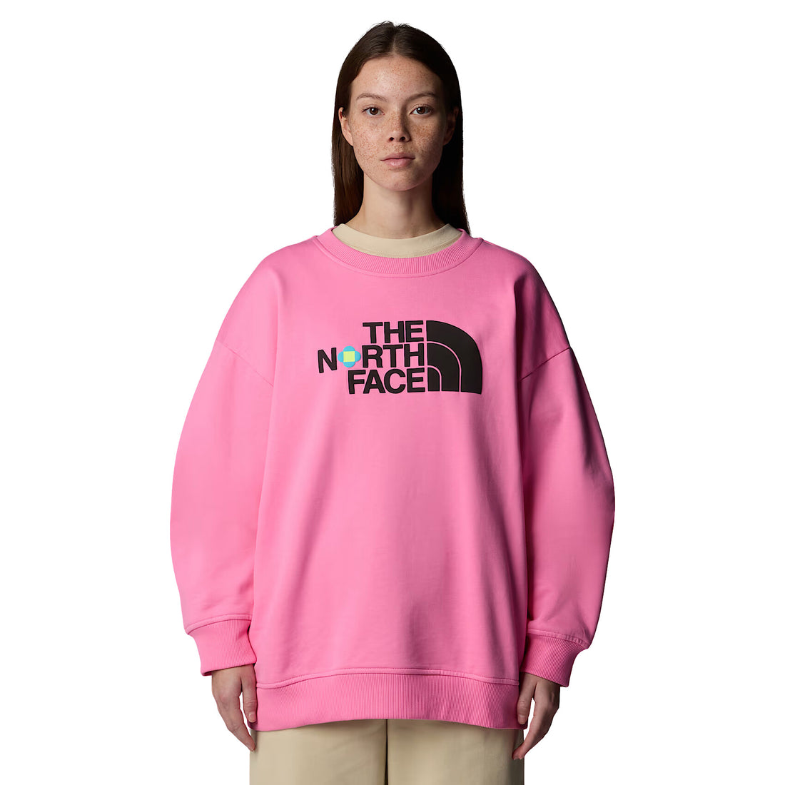 Sudadera The North Face TNF X Yinka Ilori Crew Gamma Pink