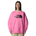 Mujer con la Sudadera The North Face TNF X Yinka Ilori Crew Gamma Pink