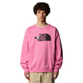 Hombre con la Sudadera The North Face TNF X Yinka Ilori Crew Gamma Pink