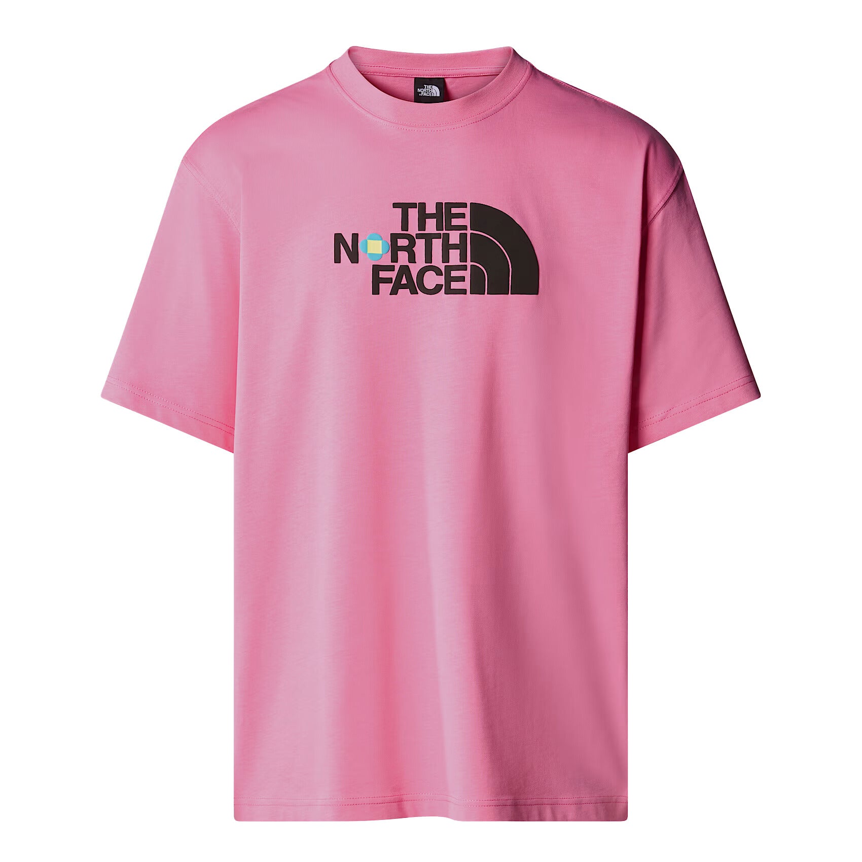 Camiseta The North Face TNF X Yinka Ilori S/S Tee Gamma Pink expuesta