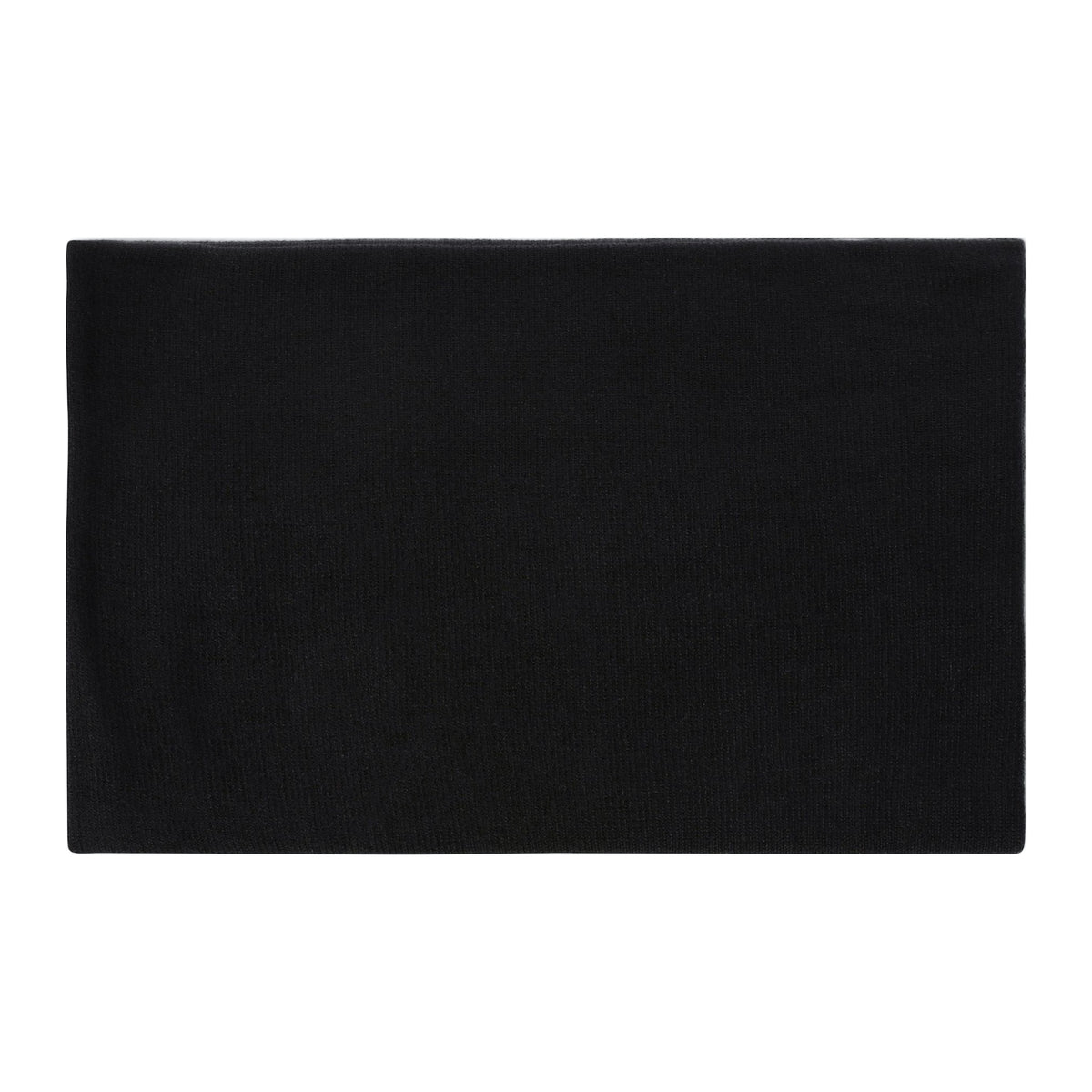 Braga de cuello The North Face Winter Seamless Reversible Neck Warmer TNF Black extendida en horizontal sobre fondo blanco, de superficie lisa y sin logo visible en esta cara