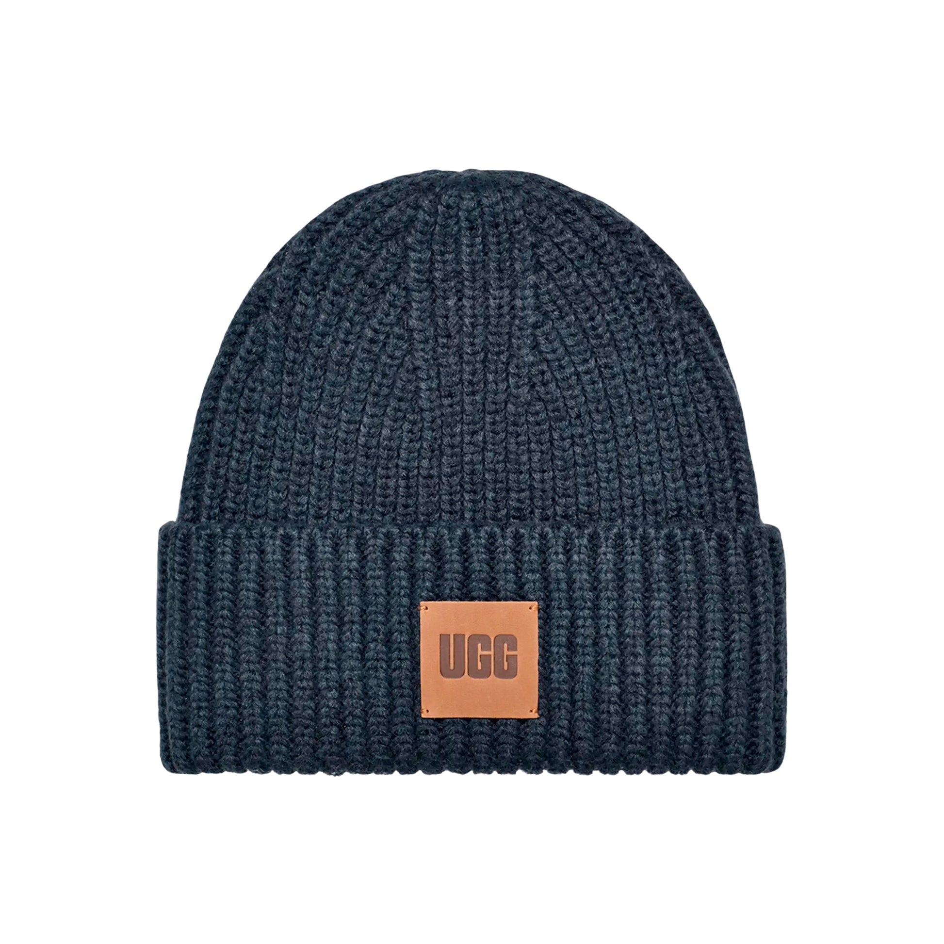 Gorro de Punto Grueso UGG con Logo azul marino