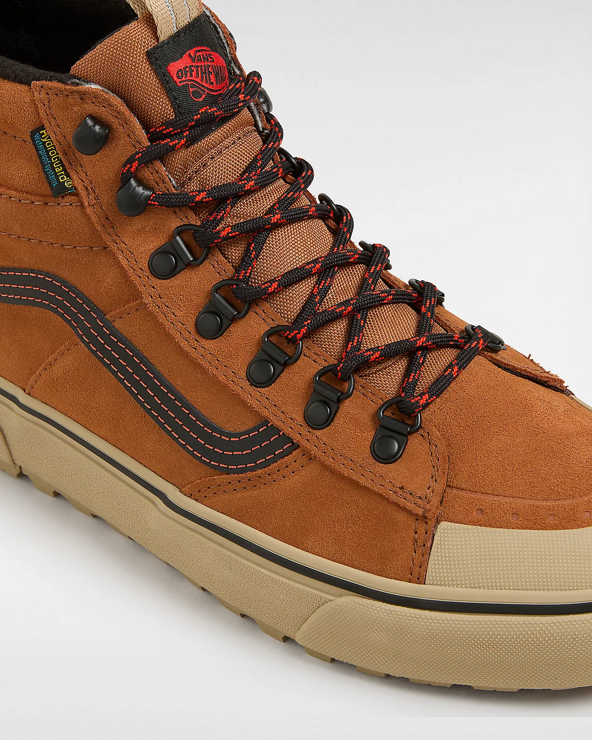 Cordones de las Zapatillas impermeables de caña alta Vans MTE Sk8-Hi DR Waterproof Glazed Ginger