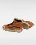 Lateral y suela de las Zapatillas impermeables de caña alta Vans MTE Sk8-Hi DR Waterproof Glazed Ginger