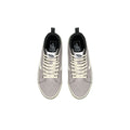 Par de zapatillas Vans MTE Sk8-Hi Insulated gris Drizzle visto desde arriba destacando el acolchado interior.