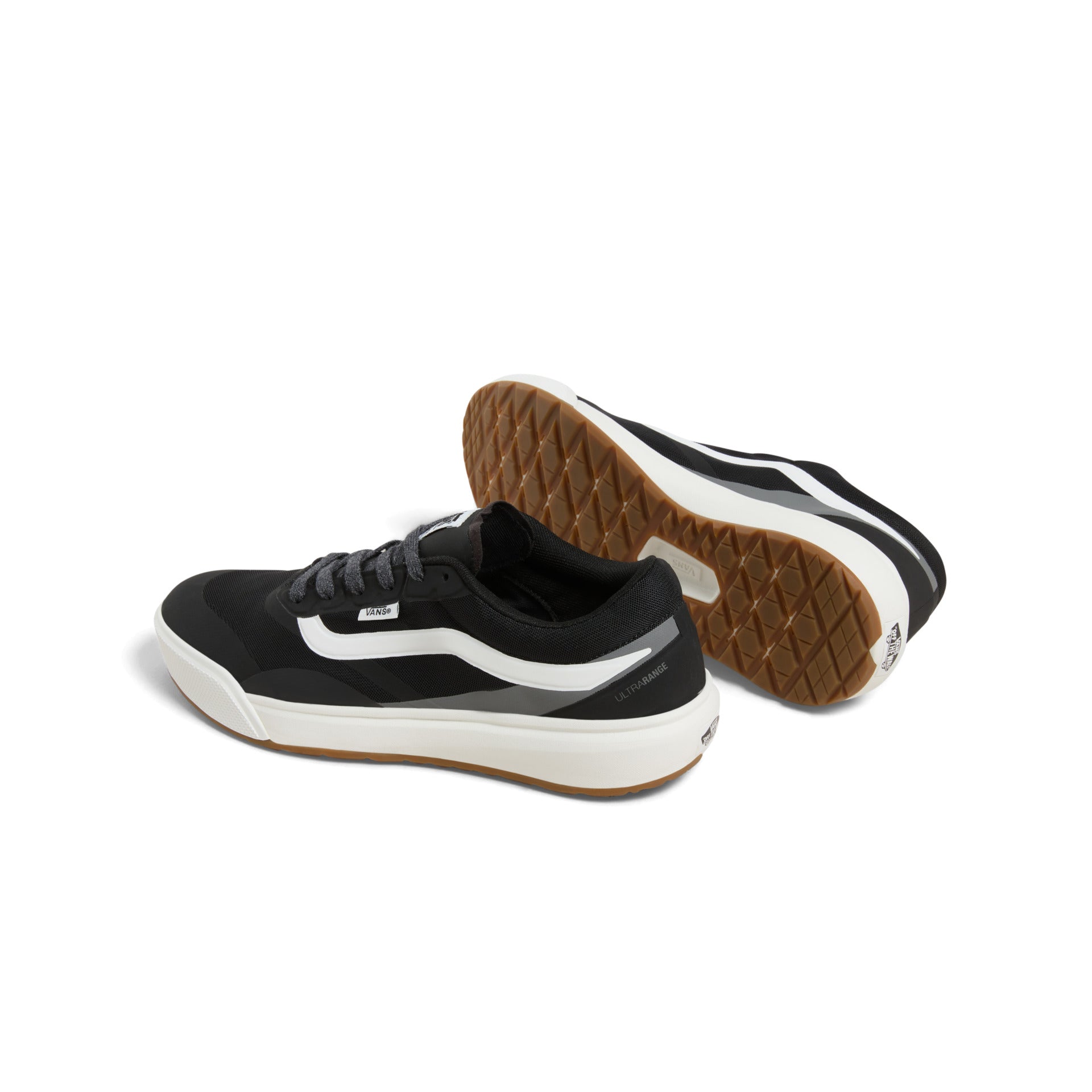 Zapatillas impermeables Vans MTE UltraRange 2.0 RW Negras con cordones negros y suela waffle blanca