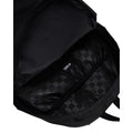 Interior de la Vans Old Skool Classic Backpack negra con compartimento y funda acolchada para portátil.