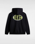 Sudadera con capucha Vans Spray On Loose PO Black expuesta posterior