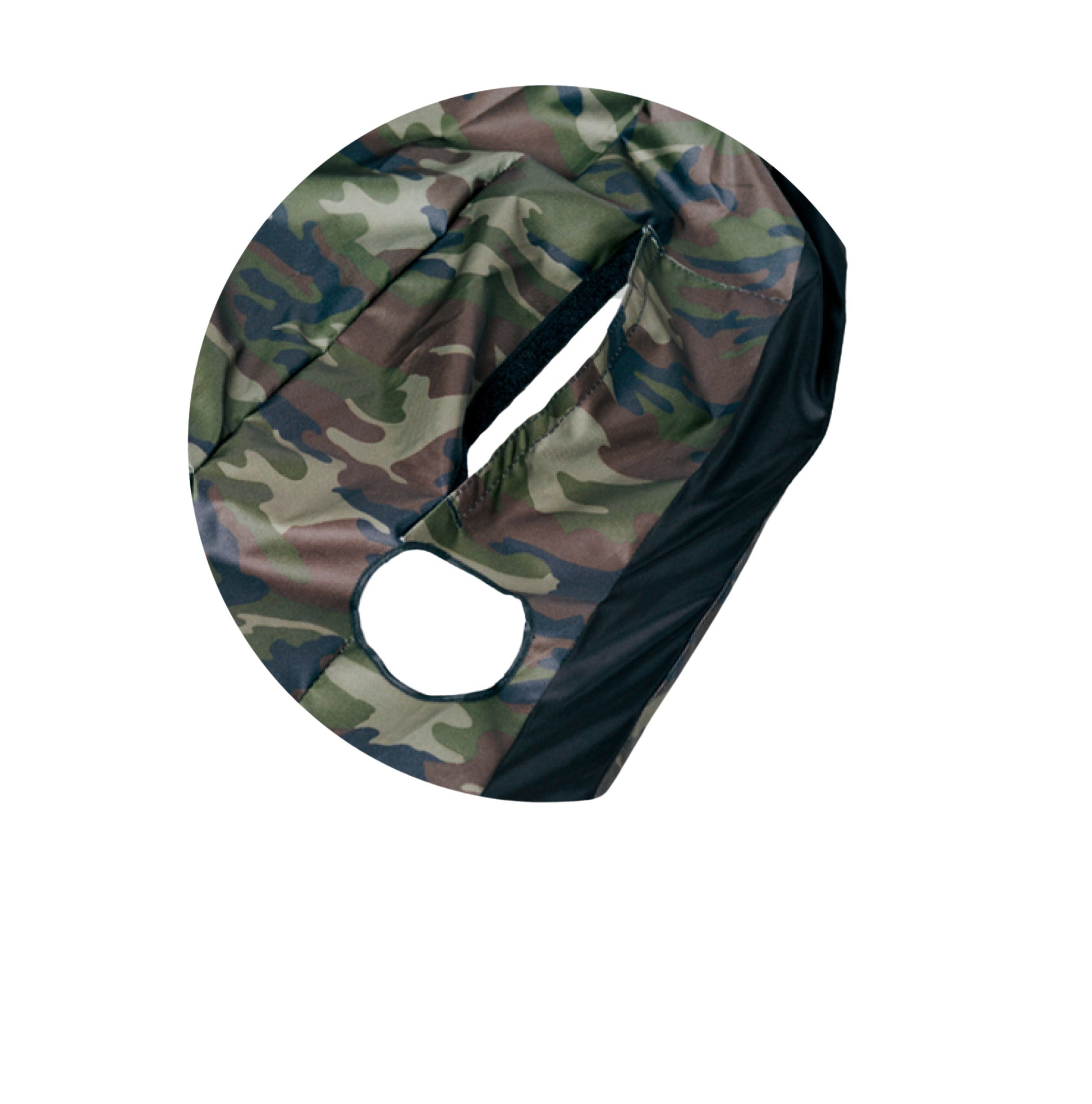 Acceso con velcro para apoyabrazos de la funda para asiento de coche Surflogic Camo