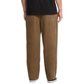 Pantalón de pana Volcom Billow Tapered Cord Pant marrón Ermine, vista trasera completa.