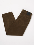 Pantalón Volcom Billow Tapered Cord Pant Wren doblado