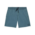 Volcom Center Trunk 17 Tradewinds bañador hombre frontal producto verde azulado.
