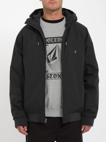 Chaqueta Volcom Hernan 10K Jacket Black abierta