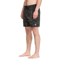Volcom Psyche Cotton Trunk 17 Ivy vista lateral bañador hombre corto 17 pulgadas camuflaje verde.