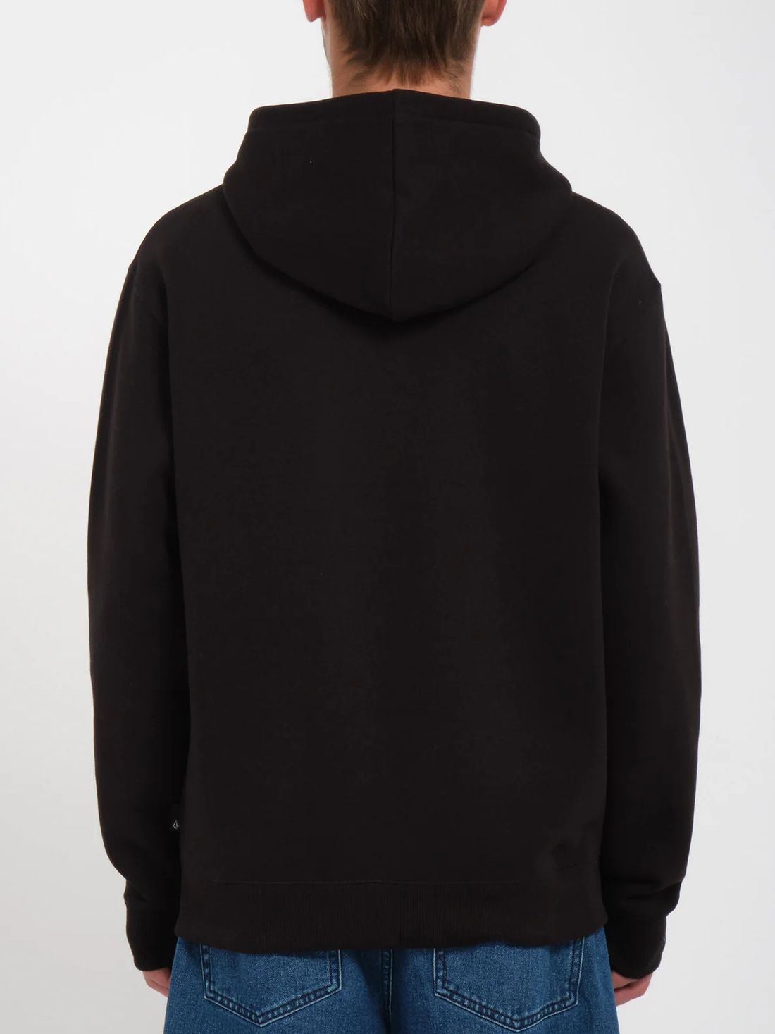 Sudadera con capucha Volcom Single Stone Zip Black