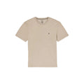 Camiseta Volcom Solid Stone EMB SST color Brindle vista frontal.