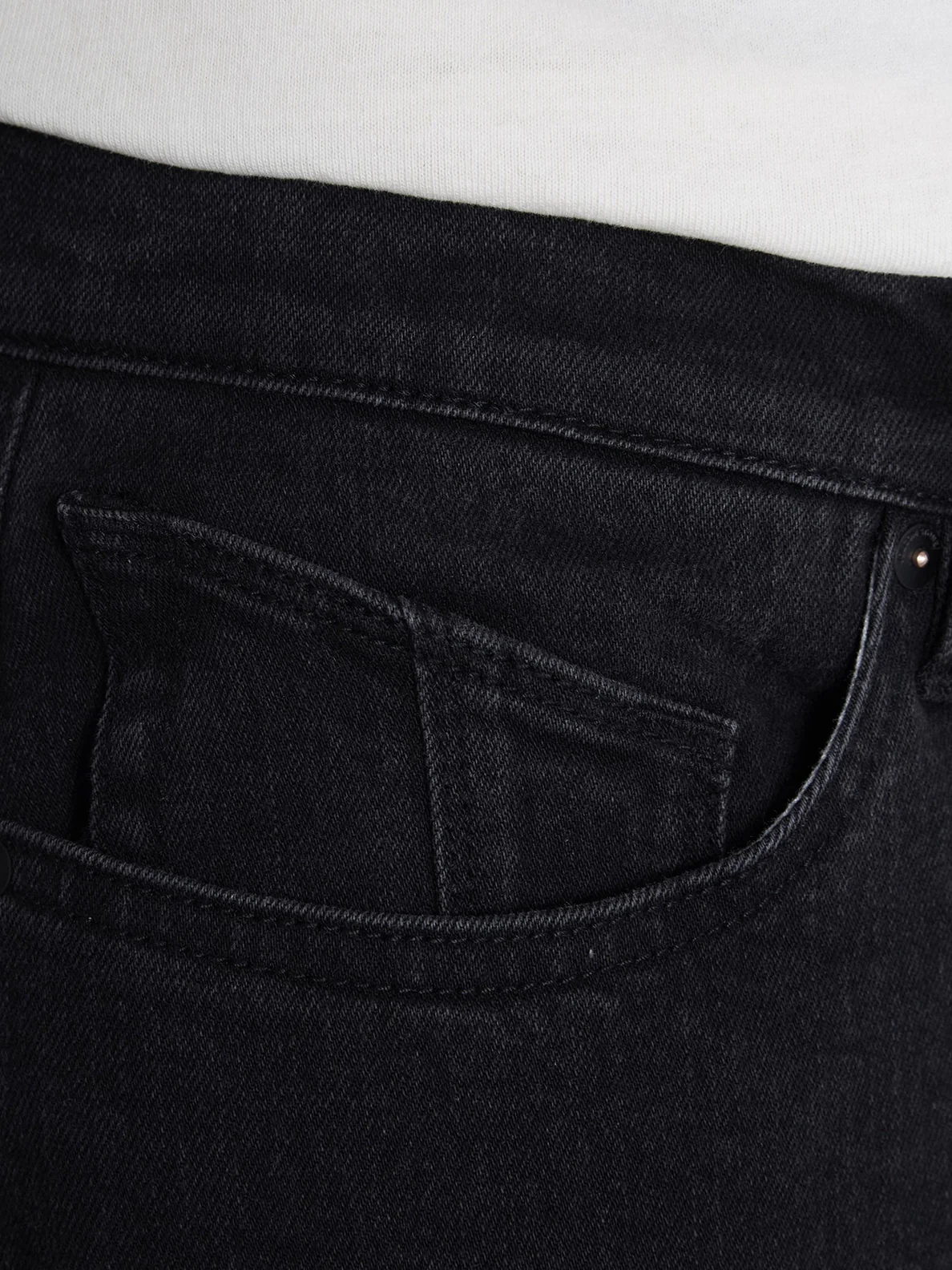 Pantalón vaquero Volcom Solver Denim Negro bolsillo